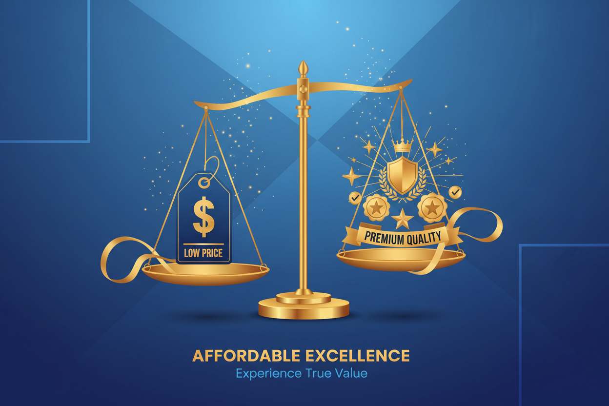 affordable price with best quality